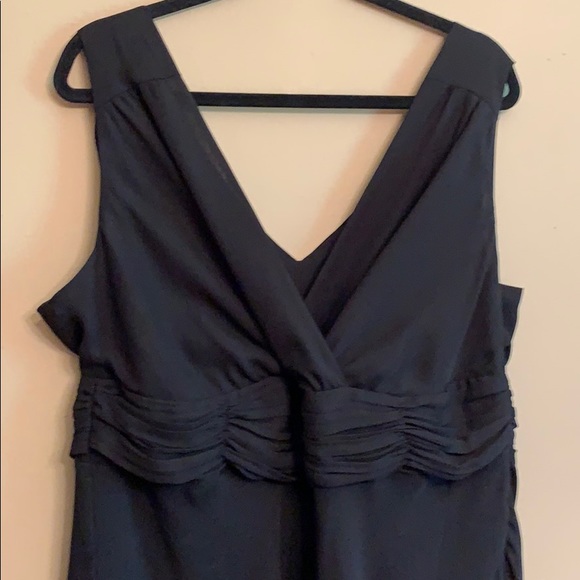 Lane Bryant Black Empire Waist Dress - Picture 2 of 6